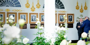 El presidente de Brasil, Lula da Silva, junto a su homólogo de Estados Unidos, Donald Trump, durante la reunión del pasado jueves (7) en la Casa Blanca. Créditos: X (@LulaOficial)