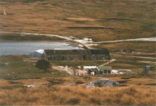 Imagen del cuartel de los Royal Marines en Moody Brook. Crédito: archivo