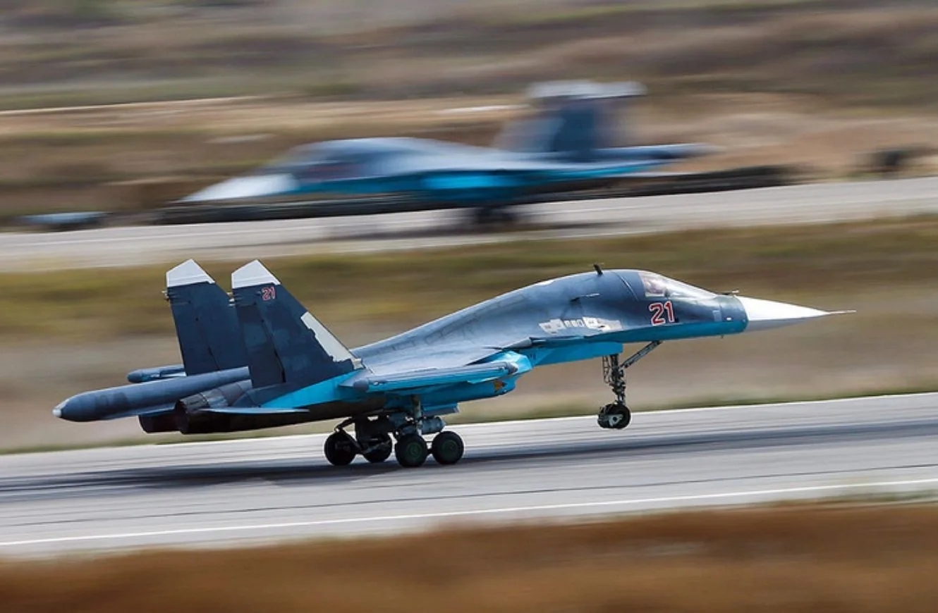 Avión ruso Su-34.
Vadim Savitski/Global Look Press