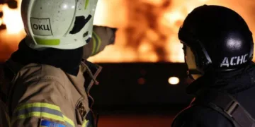 Bombardeo en Ucrania