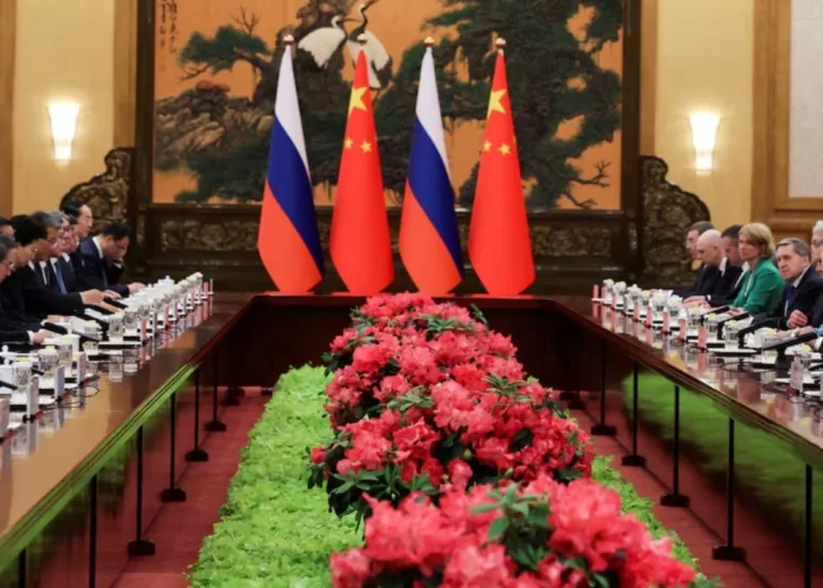 Reunión de Xi Jinping y Vladimir Putin