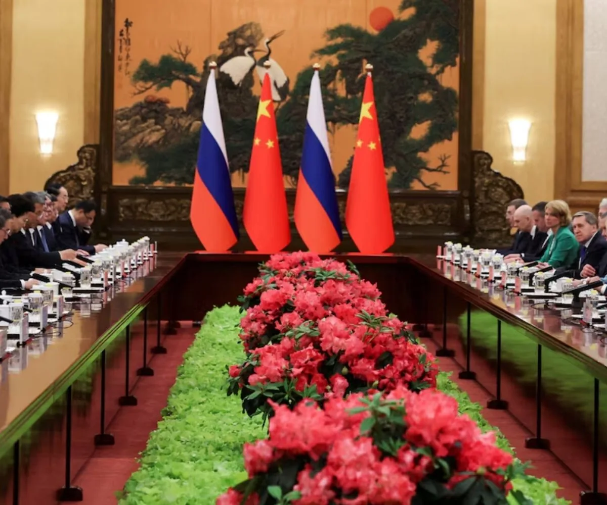 Reunión de Xi Jinping y Vladimir Putin