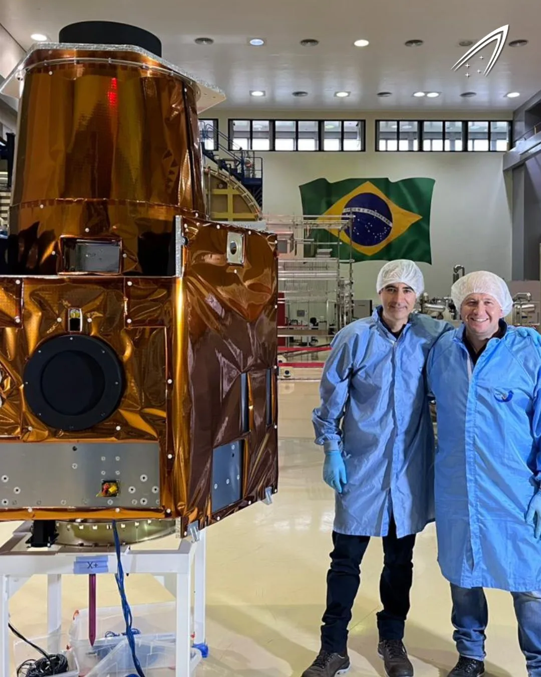 SatVHR: el satélite brasileño de altísima resolución recibirá inversiones por 39,7 millones hasta finales de 2026. Fuente: X (@veng_argentina)
