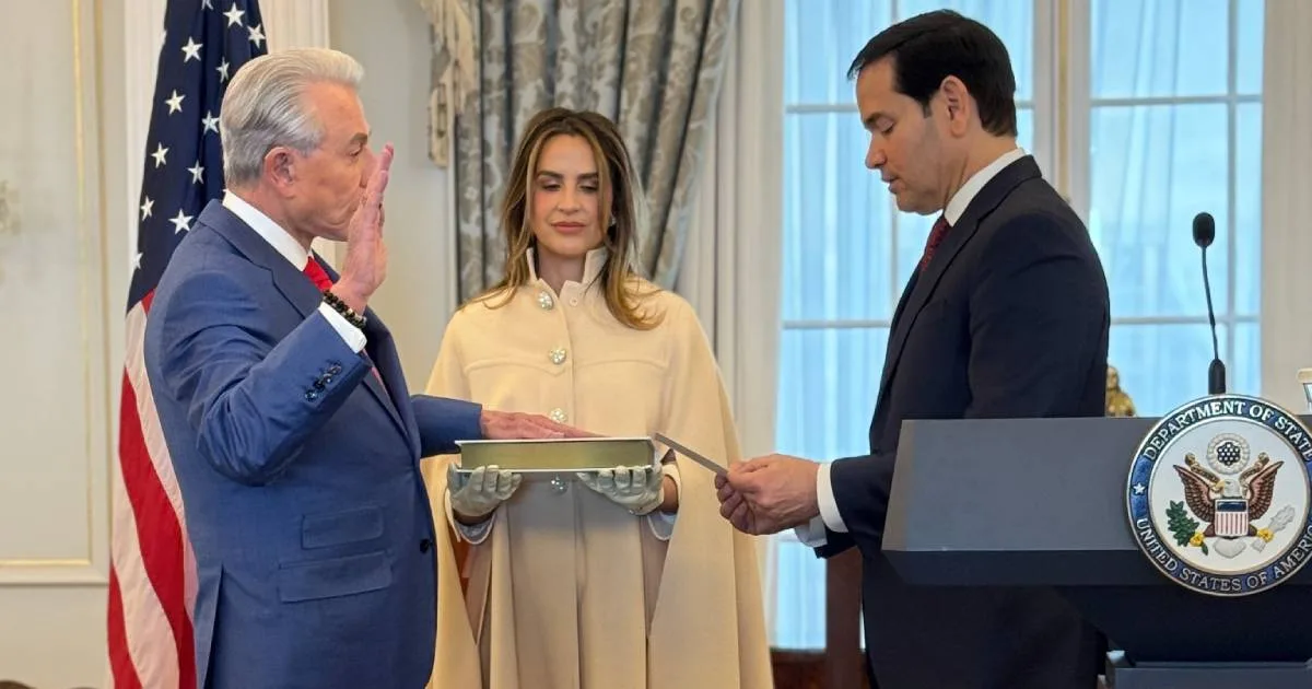 Benjamin León y Marco Rubio