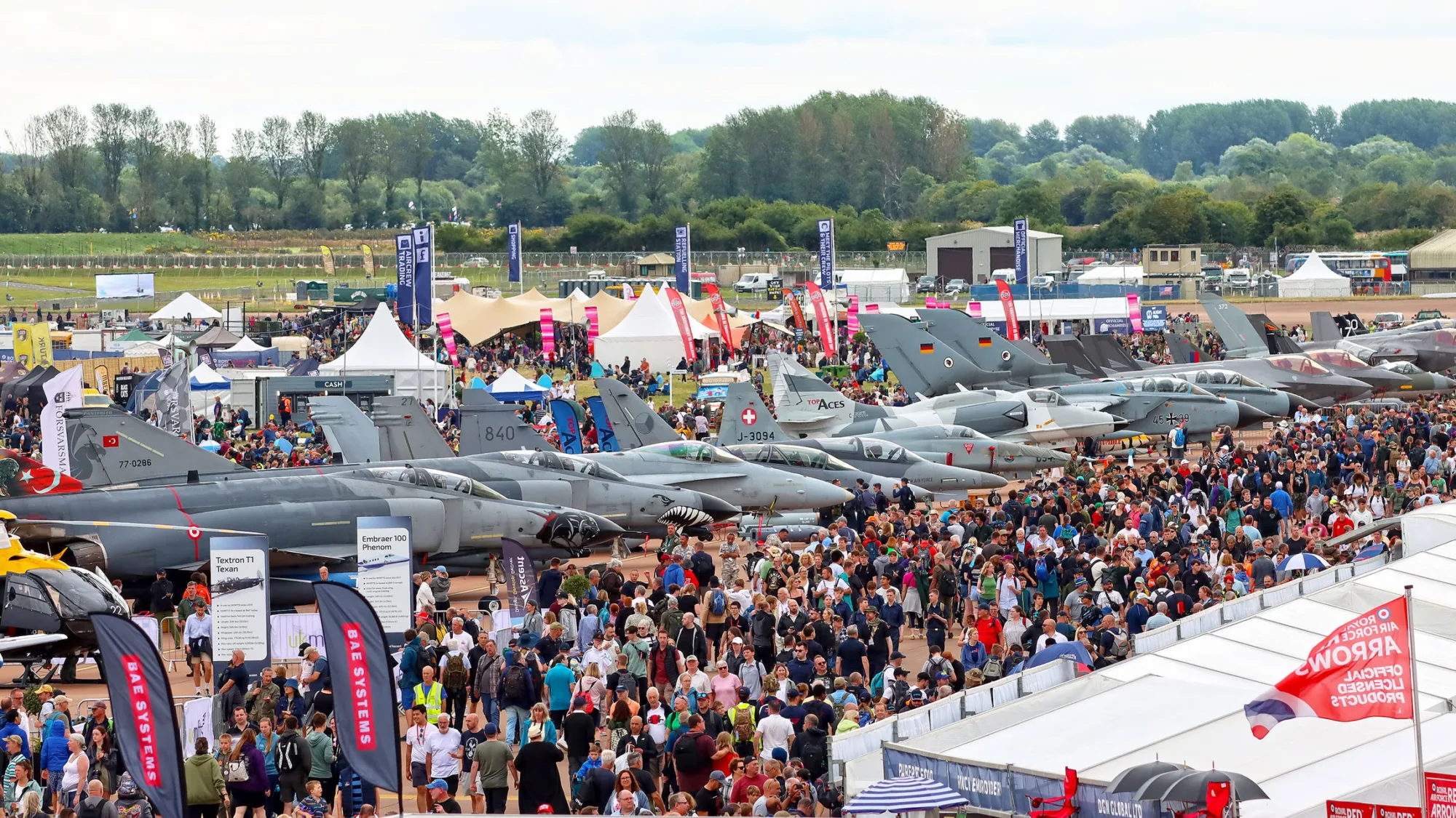 Royal International Air Tattoo 2024. Crédito: Royal International Air Tattoo