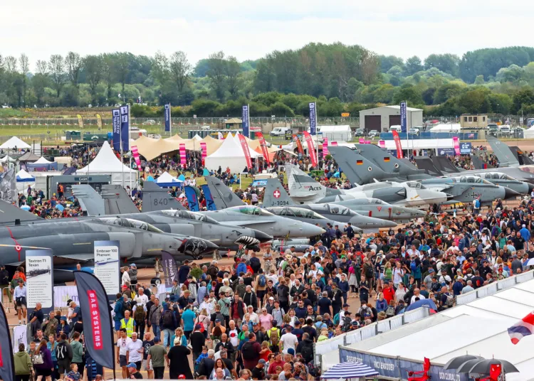Royal International Air Tattoo 2024. Crédito: Royal International Air Tattoo