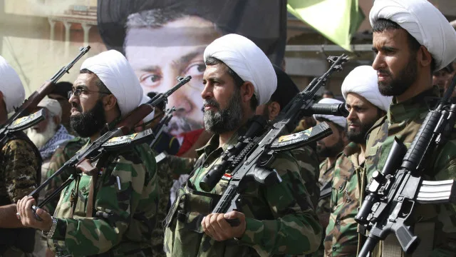 milicias chiitas en Irak. Créditos: BBC