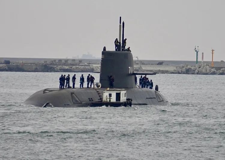 El narval realiza la octava prueba de inmersión el miércoles. (Foto de CNA)