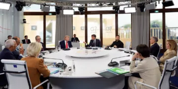 Algunos líderes reunidos durante la Cumbre del G7 celebrada en Francia. Créditos: Cuenta oficial de G7 en X (@G7).