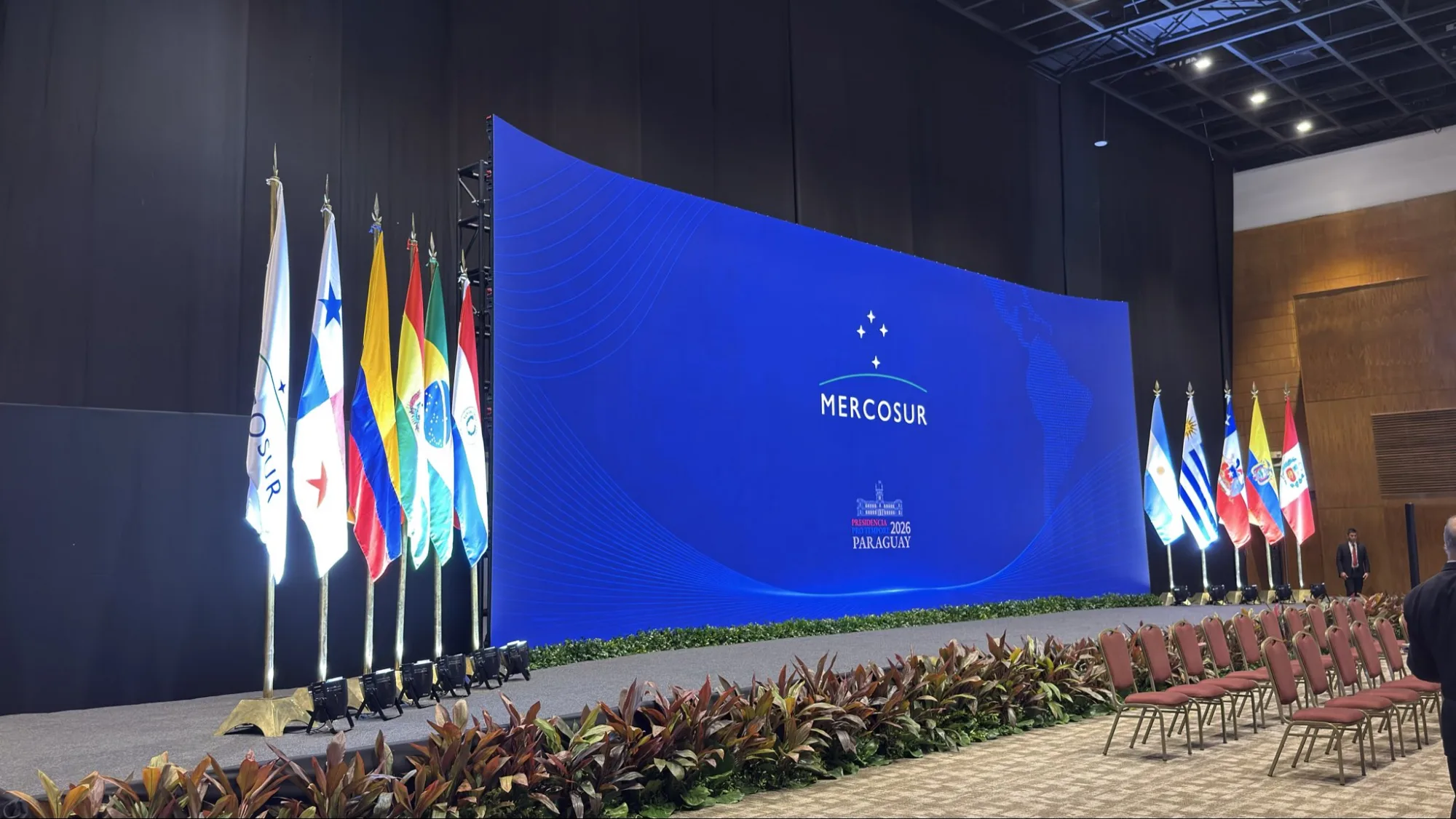 Comienza la 68.ª cumbre de jefes de Estado del Mercosur. Créditos: Mercosur a través de X (@mercosur).