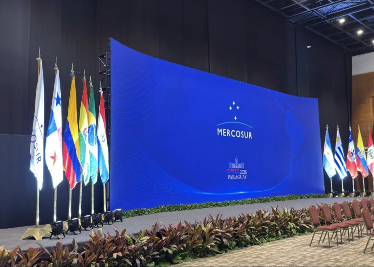 Comienza la 68.ª cumbre de jefes de Estado del Mercosur. Créditos: Mercosur a través de X (@mercosur).