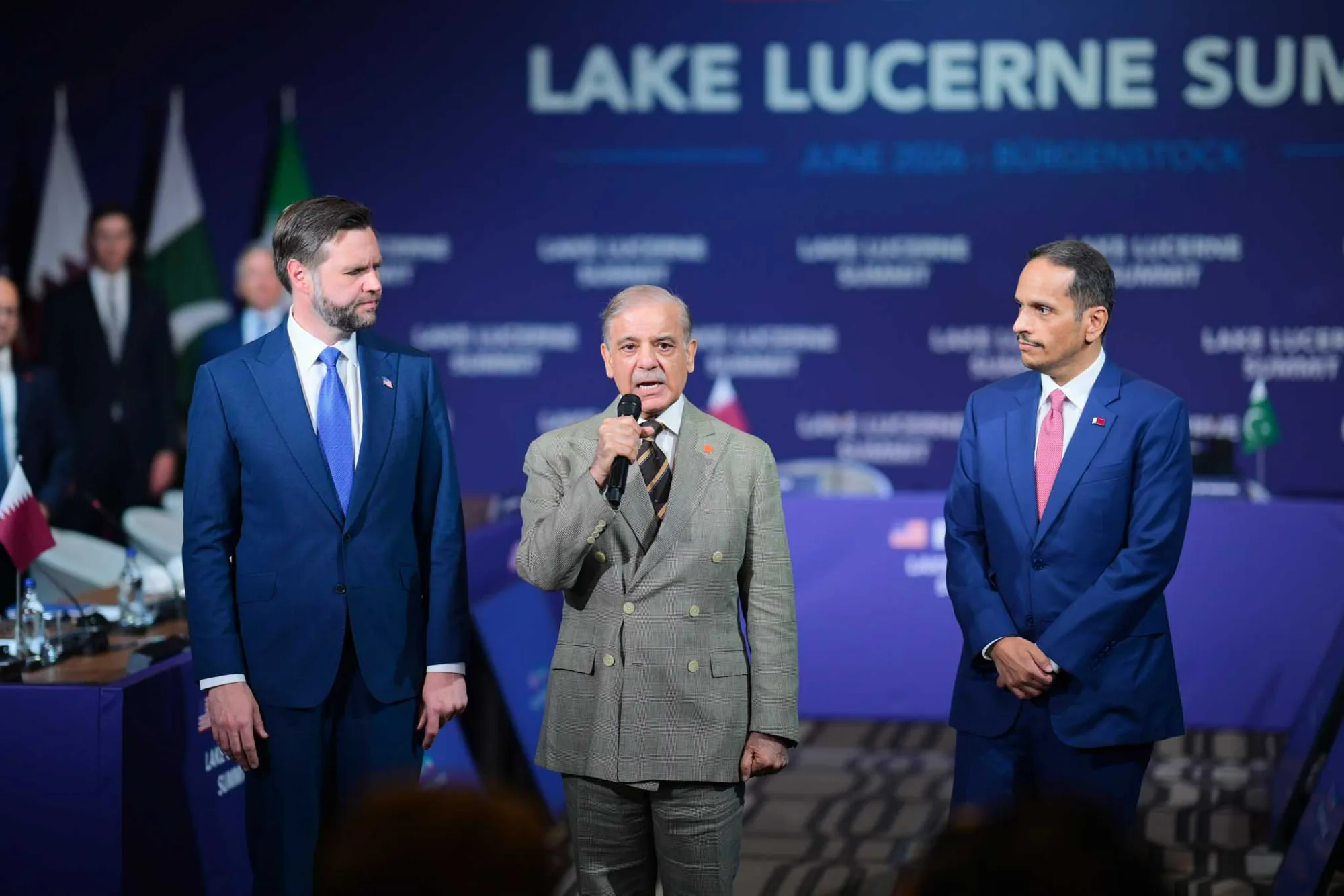 Pakistán y Qatar actúan como mediadores en estas negociaciones, que son continuación del Memorando de Entendimiento de Islamabad y buscan un acuerdo de paz definitivo en 60 días sobre temas nucleares, sanciones y exportaciones de petróleo. Créditos: Gobierno de Pakistán.