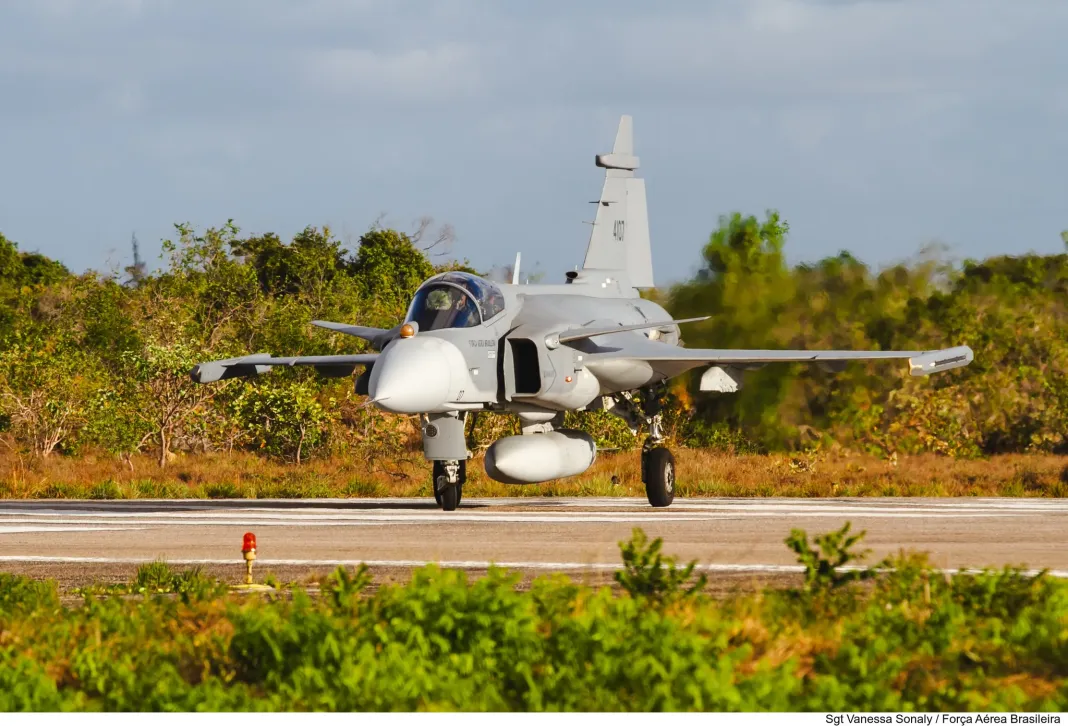 Gripen E. Créditos Fuerza Aérea Brasileña