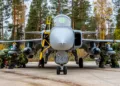 JAS 39 Gripen. Crédito: SAAB