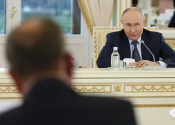 El Ministerio de Asuntos Exteriores de Rusia publica sobre la reunión de Putin con jefes de agencias de noticias internacionales el 4 de junio de 2026 en San Petersburgo, durante el SPIEF. Créditos: MFA Russia.