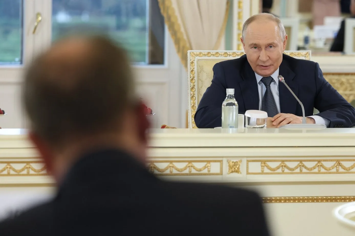 El Ministerio de Asuntos Exteriores de Rusia publica sobre la reunión de Putin con jefes de agencias de noticias internacionales el 4 de junio de 2026 en San Petersburgo, durante el SPIEF. Créditos: MFA Russia.