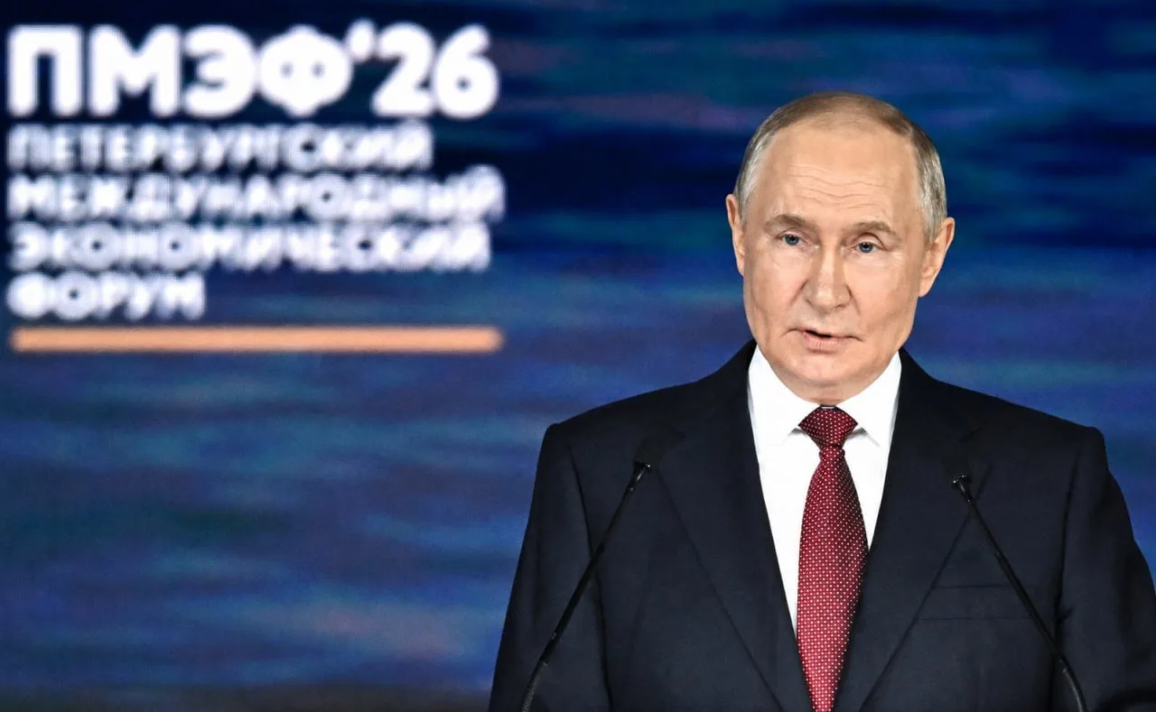 Discurso y sesión de preguntas de Vladímir Putin en la plenaria del SPIEF 2026, el Foro Económico Internacional de San Petersburgo. Créditos: Cancillería de Rusia.