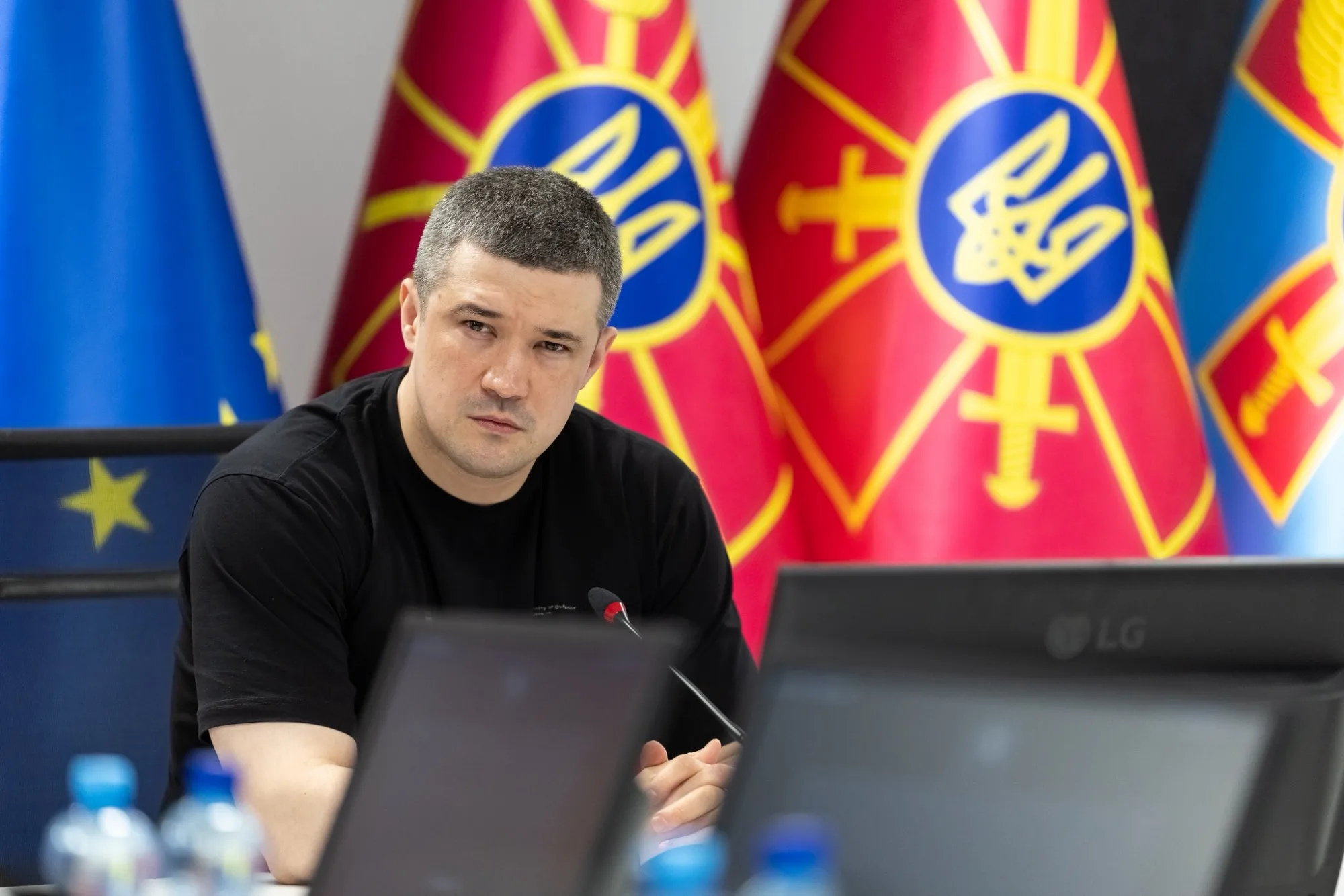 Mykhailo Fedorov, ministro de Defensa de Ucrania, se reunió con Tore O. Sandvik, ministro de Defensa de Noruega, para coordinar prioridades antes de la cumbre del Ukraine Defence Contact Group (UDCG o formato Ramstein). Créditos: Mykhailo Fedorov.