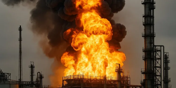 Army Media Ucrania detalla dos ataques el 10 de junio de 2026: uno con drones contra la refinería Kuibyshev de Rosneft en Samara (2,5% de la capacidad rusa de refinación) y otro con misil FP-5 Flamingo contra la planta militar VNIIR-Progress en Cheboksary, que fabrica componentes para artillería y misiles Iskander. Créditos: Army Media Ucrania.