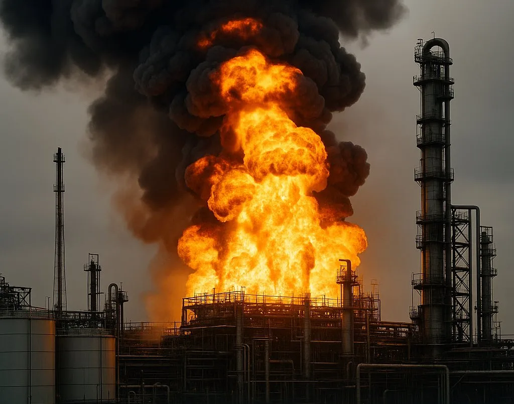Army Media Ucrania detalla dos ataques el 10 de junio de 2026: uno con drones contra la refinería Kuibyshev de Rosneft en Samara (2,5% de la capacidad rusa de refinación) y otro con misil FP-5 Flamingo contra la planta militar VNIIR-Progress en Cheboksary, que fabrica componentes para artillería y misiles Iskander. Créditos: Army Media Ucrania.