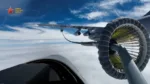 Vista desde la cabina del J-10 durante el reabastecimiento, mostrando la conexión del conector al canasto del avión cisterna Y-20, pertenecientes a la brigada de aviación de la Fuerza Aérea del Comando Sur del Ejército Popular de Liberación. Créditos: China Military Bugle.