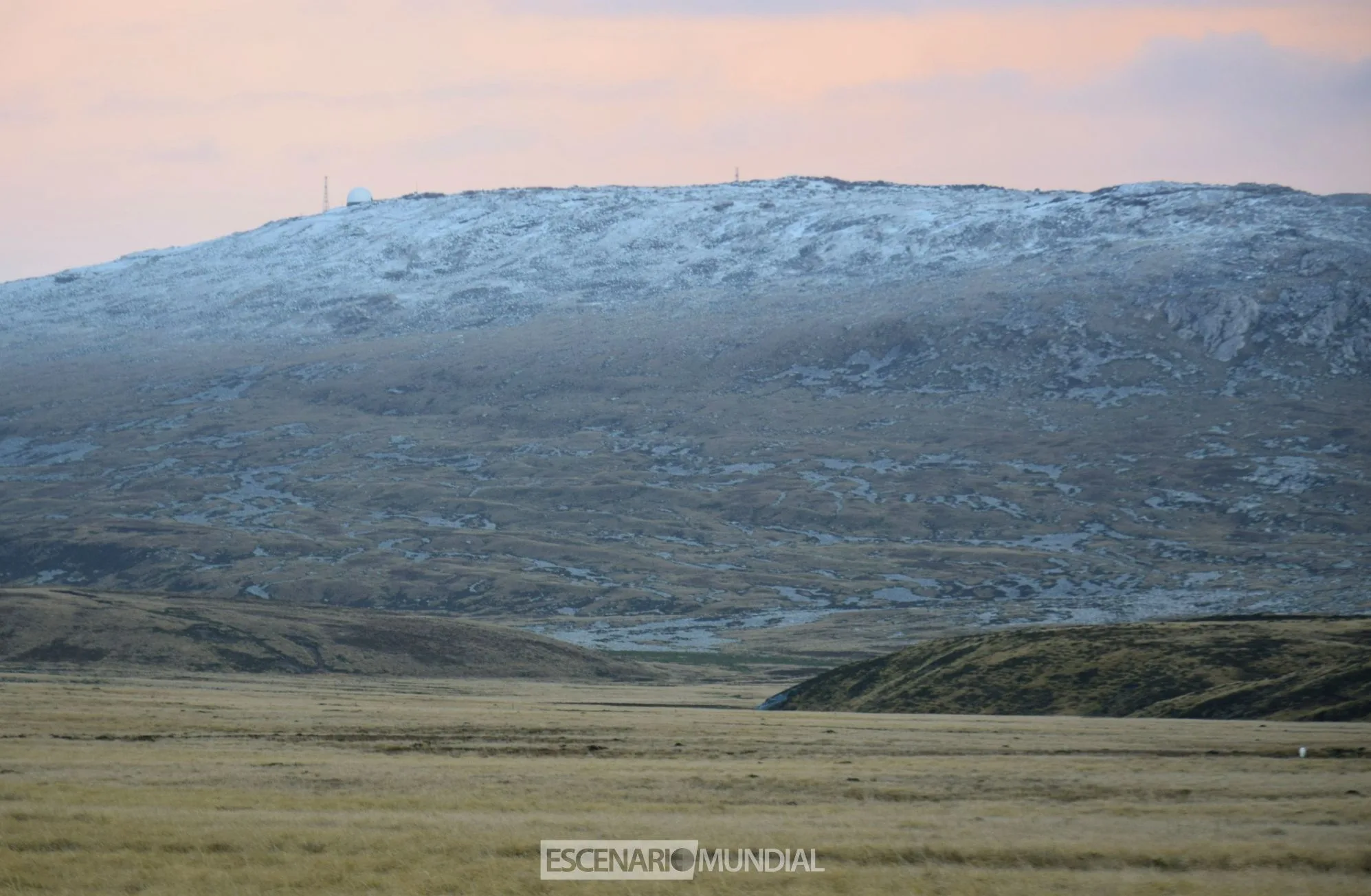 Monte Kent, Islas Malvinas. Crédito: Alejo Sanchez Piccat / Escenario Mundial 