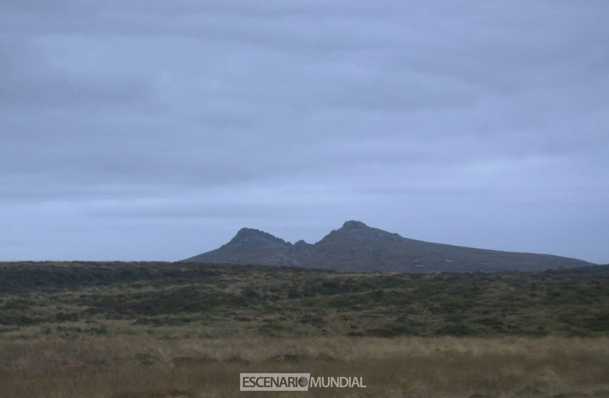 Monte Dos Hermanas, Islas Malvinas. Crédito: Alejo Sanchez Piccat / Escenario Mundial