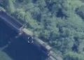 Captura de pantalla de un ataque ucraniano
