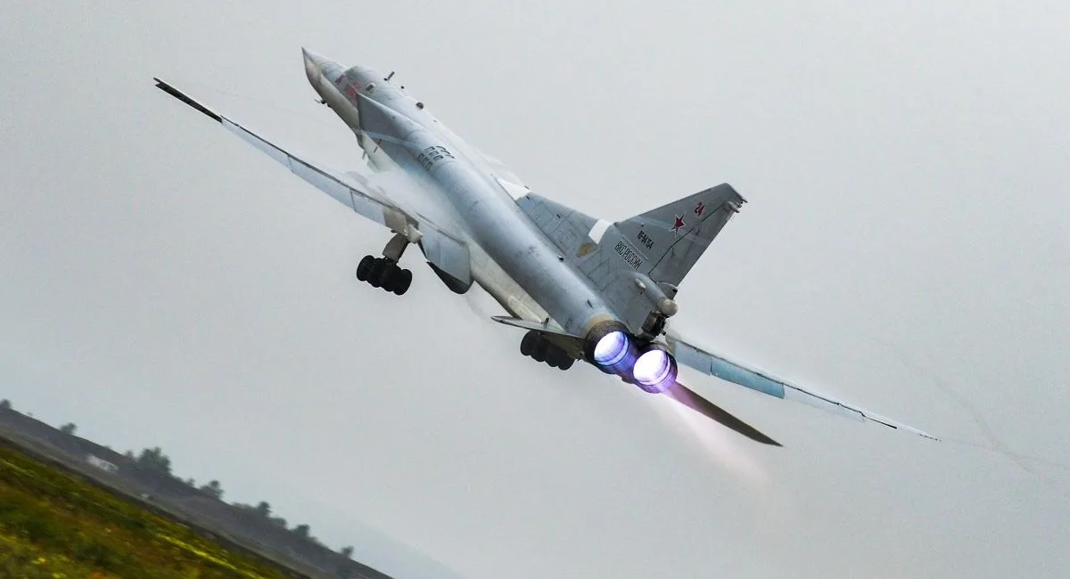 Bombardero supersónico de largo alcance Tu-22M3. Créditos: Defense Express.