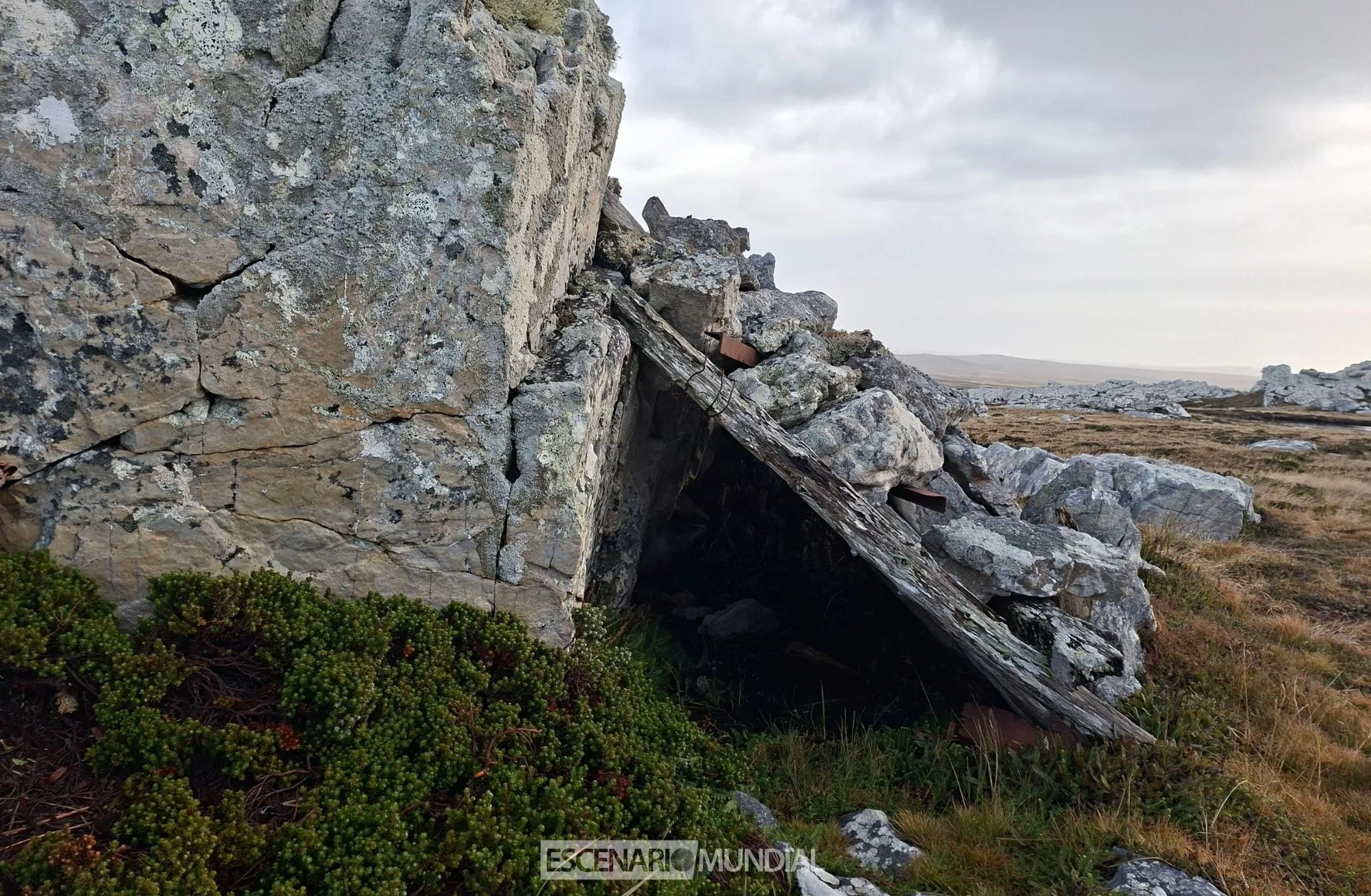 Monte Tumbledown, Islas Malvinas. Crédito: Alejo Sanchez Piccat / Escenario Mundial