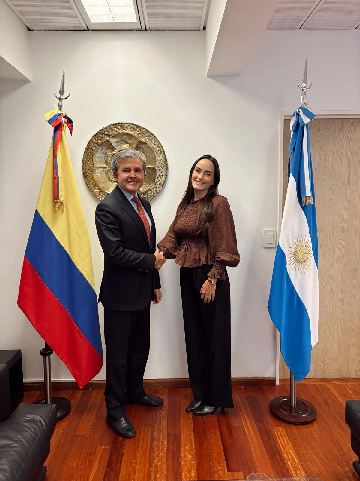 El Embajador de Colombia en Argentina, José Roberto Acosta, analiza la relación bilateral, el comercio y la seguridad regionalanaliza comercio, energía y seguridad regional. Archivo.