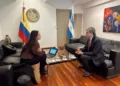 Embajador José Roberto Acosta: “La relación entre Colombia y Argentina va más allá de los gobiernos”. Archivo.
