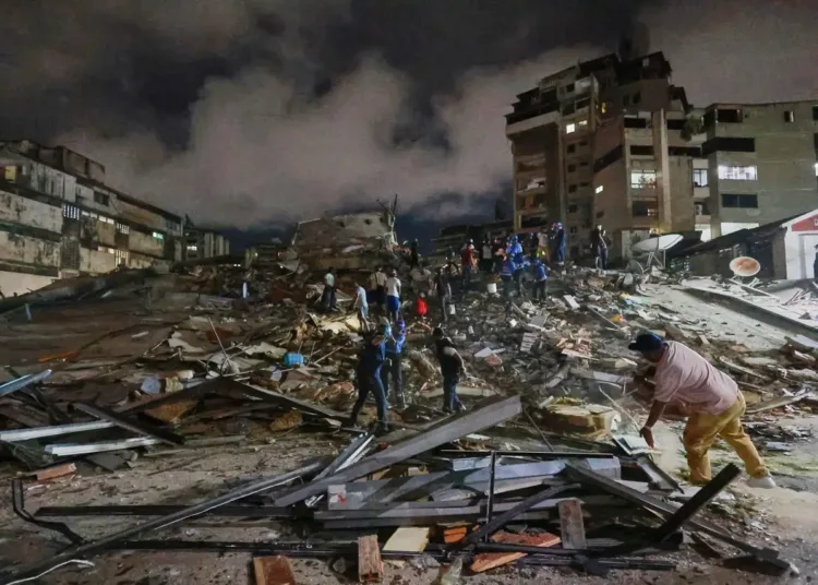 Terremoto en Venezuela. Crédito: Cordon Press