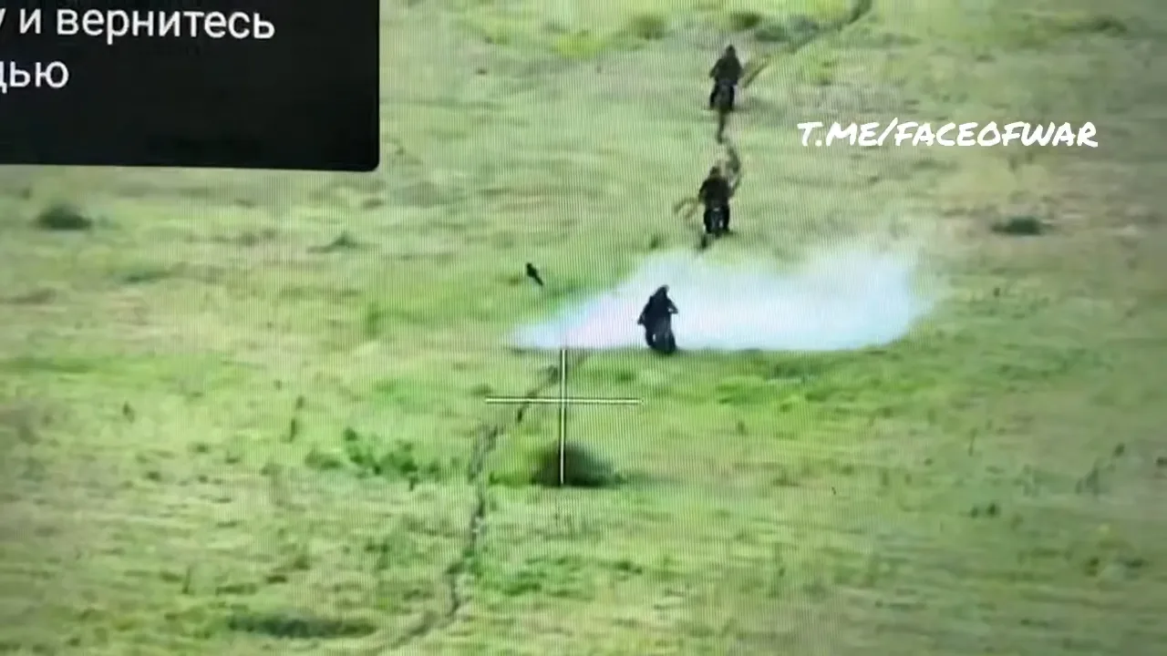 Rusia apuesta por motos para sobrevivir al dominio de los drones en Ucrania. Créditos: Telegram Entre Guerras.