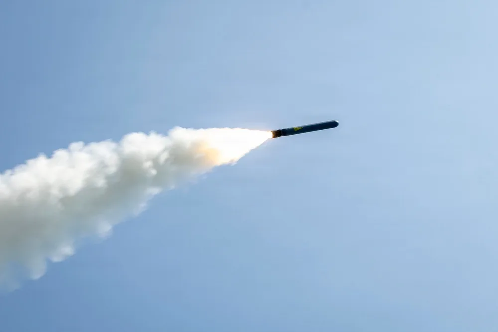 Un misil de ataque terrestre Tomahawk (TLAM) en el marco de la Operación Epic Fury, el 28 de febrero de 2026. Créditos: Armada de los EE. UU.