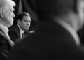 El Secretario de Estado, Marco Rubio durante la Operación Absolute Resolve, el 3 de enero de 2026. Créditos: Galería de la Casa Blanca.