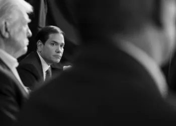 El Secretario de Estado, Marco Rubio durante la Operación Absolute Resolve, el 3 de enero de 2026. Créditos: Galería de la Casa Blanca.