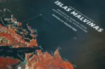 Mapa Islas Malvinas. SAOCOM Instituto Geográfico Naciona
