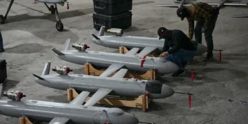 Producción drones Ucrania. Crédito: The Associated Press