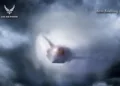 Representación gráfica del caza de sexta generación de la Fuerza Aérea de los EE.UU., el F-47 de la Plataforma de Dominio Aéreo de Próxima Generación (NGAD). Créditos: Fuerza Aérea de EE. UU.