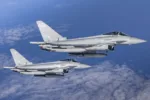 El Ministerio de Defensa del Reino Unido anunció la extensión de un contrato de £205 millones con QinetiQ para mantener la flota de cazas Typhoon de la RAF en condiciones operativas, el 19 de enero de 2026. Créditos: Ministerio de Defensa del Reino Unido.