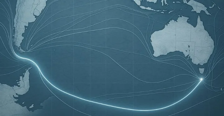 Chile y Google conectarán Sudamérica con Asia a través de un cable submarino de 14.800 km. Créditos: Marketing4eCommerce.