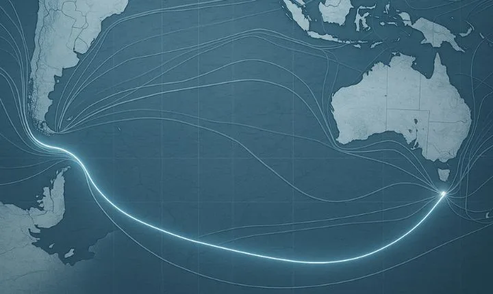 Chile y Google conectarán Sudamérica con Asia a través de un cable submarino de 14.800 km. Créditos: Marketing4eCommerce.