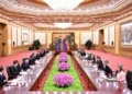 China-UE en la cumbre del 50 aniversario celebrada en Beijing el 24 de julio de 2025. Créditos: Mao Ning, portavoz del Ministerio de Exteriores chino.