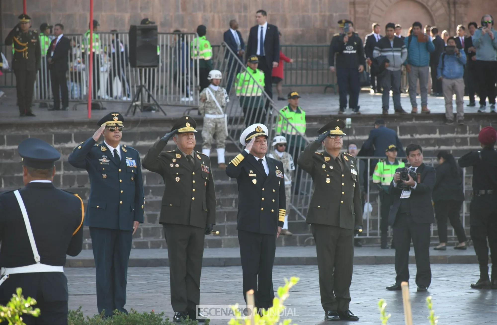 Ceremonia de Innaguración de la Conferencia de Ministros de Defensa de las Américas en Cusco. Crédito: Carlos Borda Betolli / Escenario Mundial