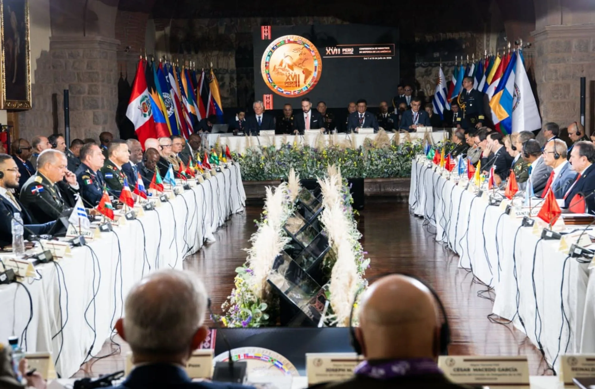 Conferencia de Ministros de Defensa de las Américas. Crédito: Ministerio de Defensa de Perú