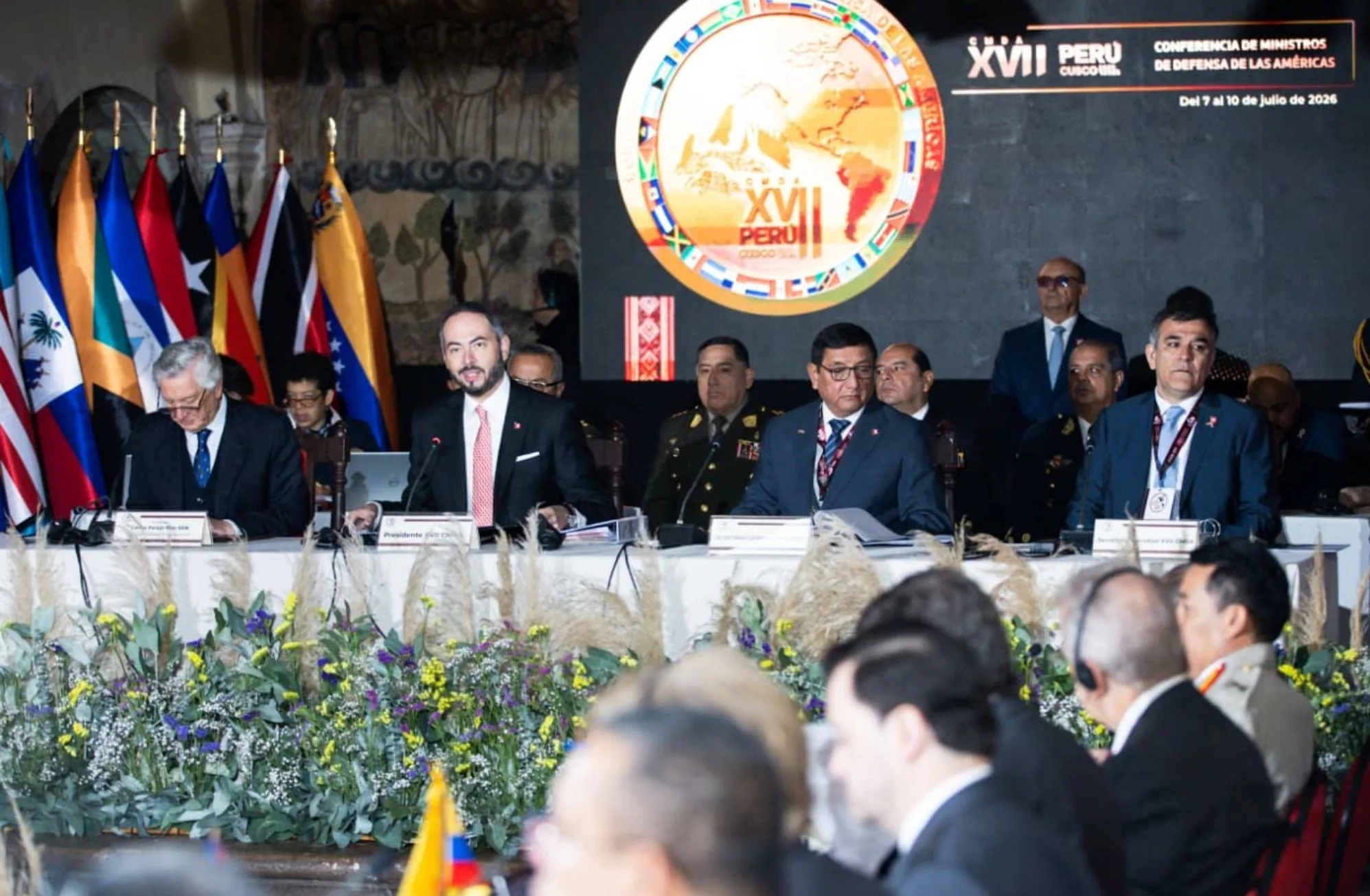 Conferencia de Ministros de Defensa de las Américas. Crédito: Ministerio de Defensa de Perú