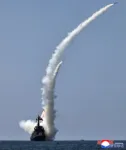 Prueba realizada en el buque Kang Kon. Créditos: KCNA