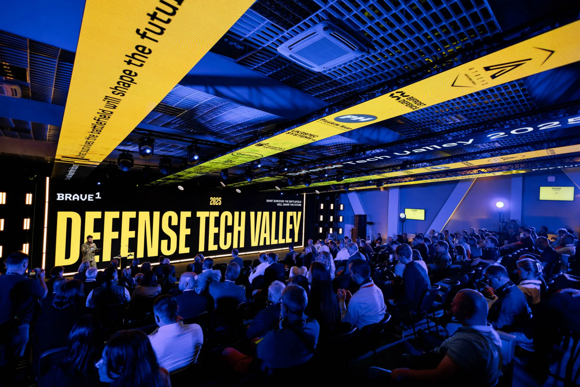 BRAVE1 anunció el aplazamiento del Defense Tech Valley previsto para el 16-17 de septiembre en Lviv tras un ataque con misiles en la región de Kiev que causó pérdidas graves en la comunidad de innovación de defensa. Créditos: BRAVE1.