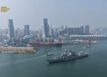 Ejercicios navales "Joint Sea-2026" entre las armadas de China y Rusia este mes cerca de Qingdao, en el Mar Amarillo, seguidos de una patrulla marítima conjunta en el Pacífico. Se trata de maniobras anuales desde 2012 bajo el plan de cooperación militar bilateral. Créditos: China Military Bugle.